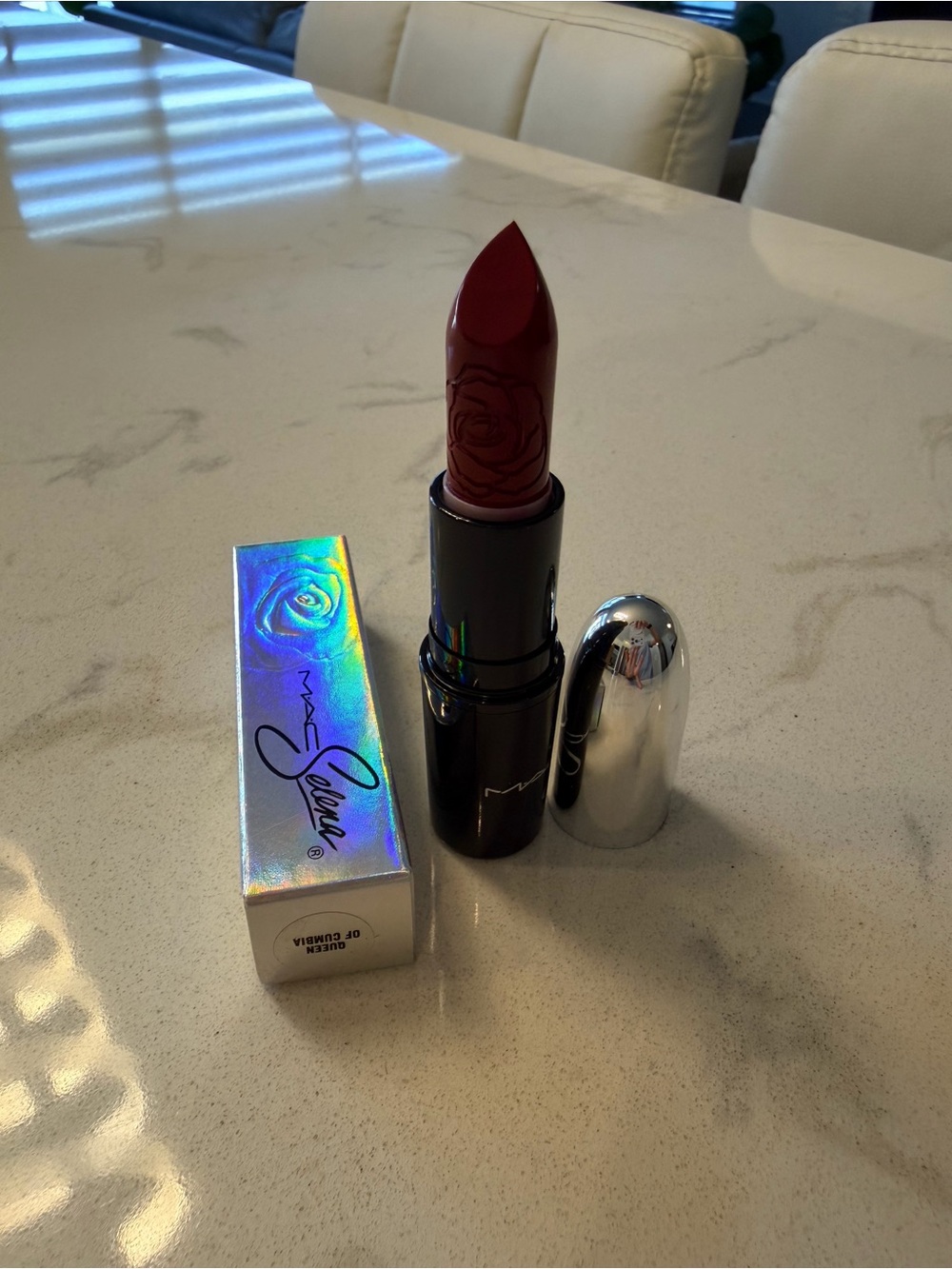 【Brand New】Limited Edition Deep Red Lipstick – Queen of Cumbia